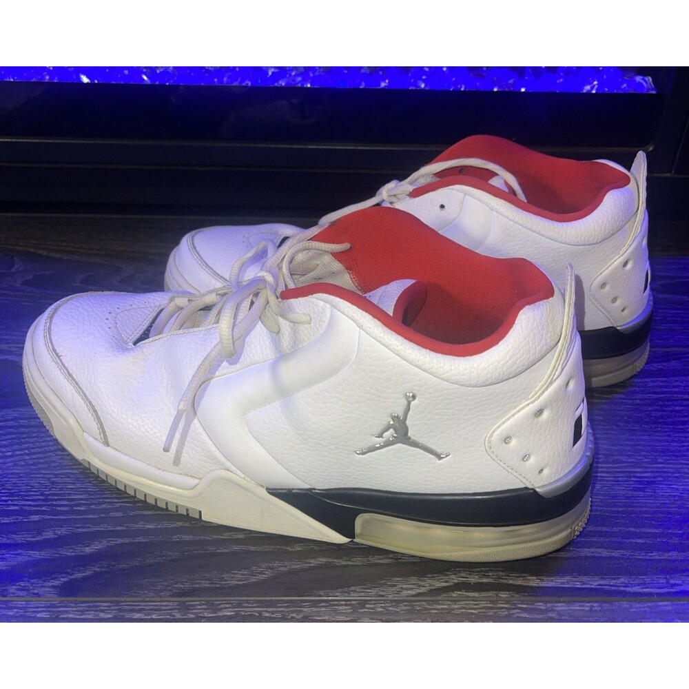 Nike Jordan Big Fund White Red Black BV6273-100 Men's Size 13